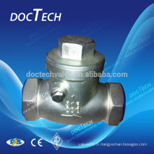 Vissé Check Valve en acier inoxydable CF8 & CF8M